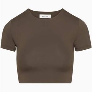 Aritzia Contour Crew Babaton Cropped T-Shirt